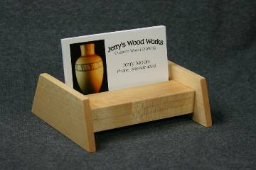 Maple Business Card Display